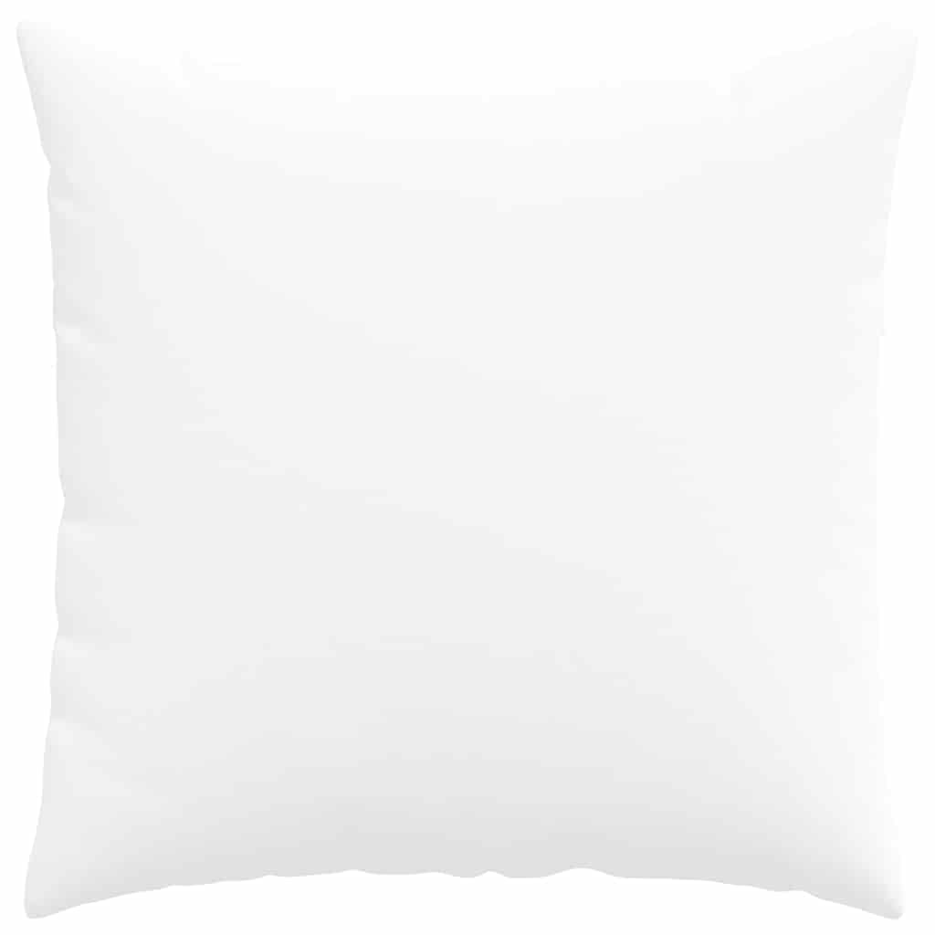 Sofa Pillows 2 pcs White 80 x 80 cm Fabric